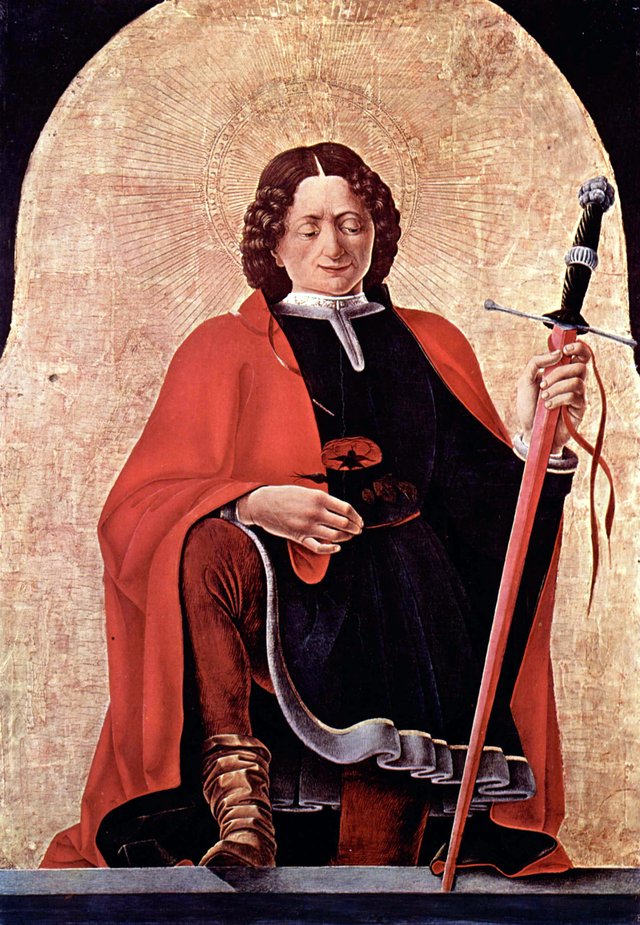 Saint Florian by Francesco del Cossa