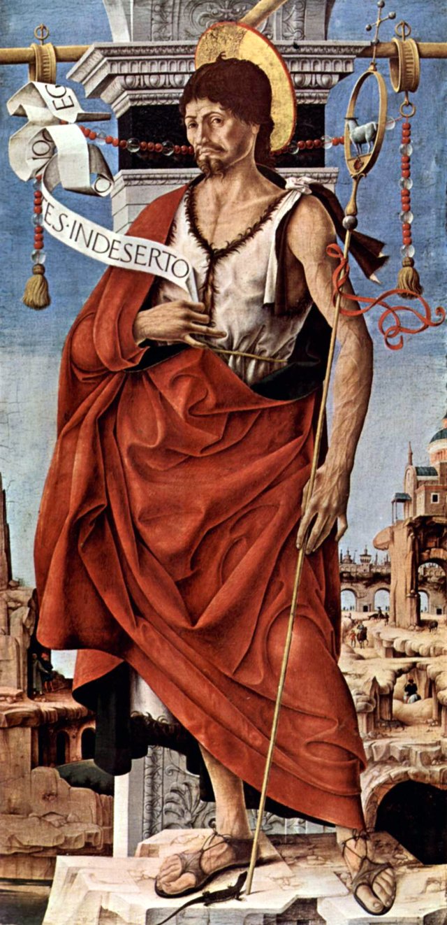 St John the Baptist by Francesco del Cossa