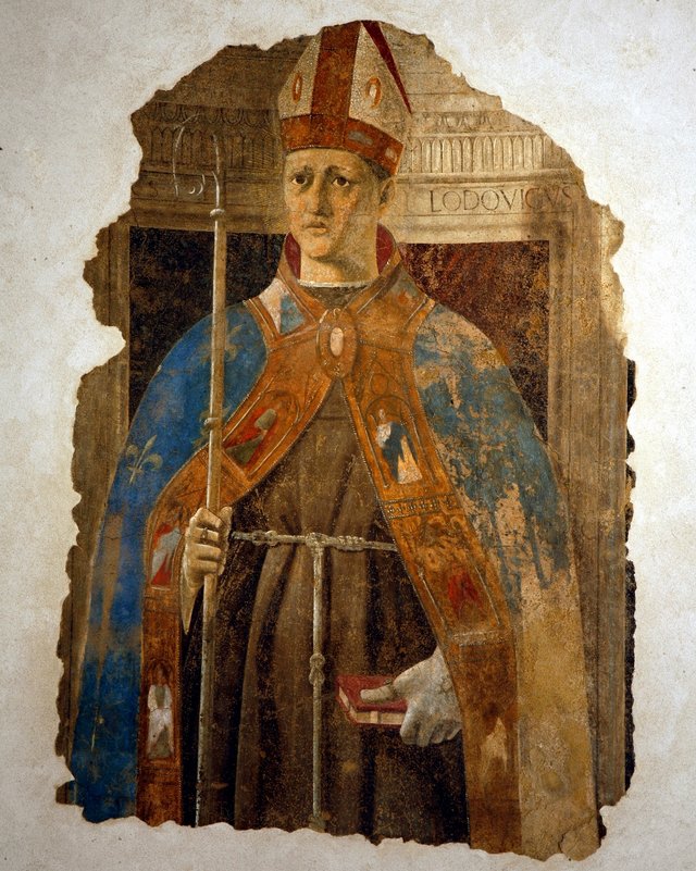 Saint Louis of Toulouse by Piero della Francesca