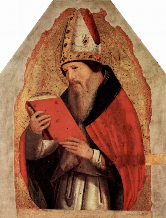 Saint Augustine by Antonello da Messina