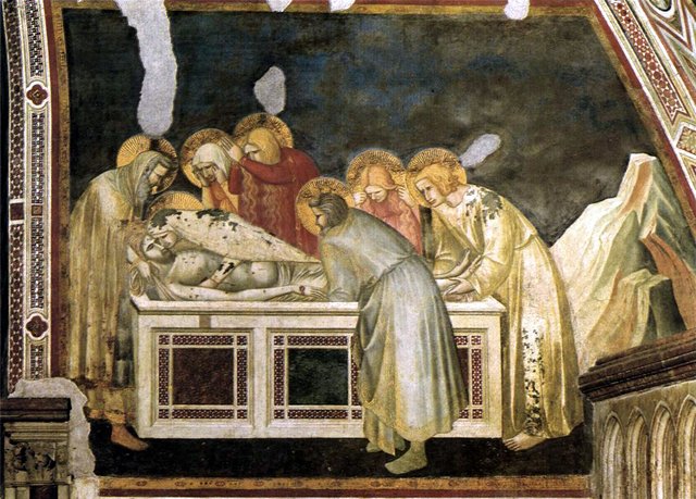 Entombment of Christ by Pietro Lorenzetti