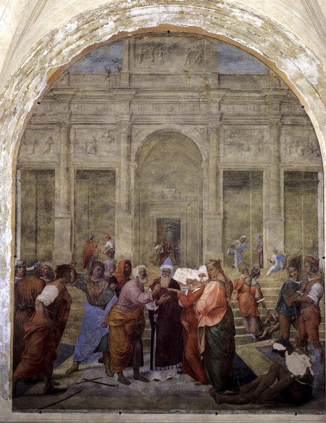 Marriage of the Virgin by Franciabigio
