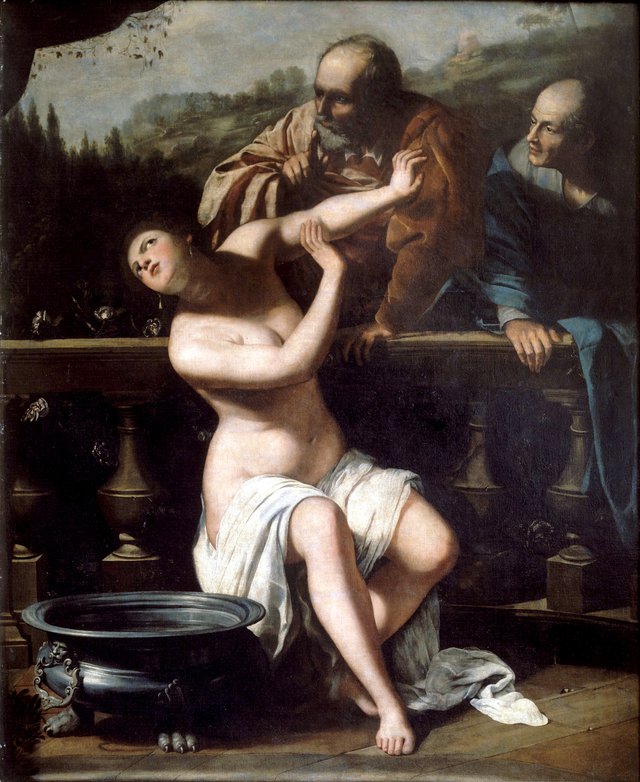 Susanna and the Elders by Artemisia Gentileschi