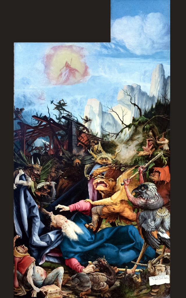 Temptation of Saint Anthony by Matthias Grünewald