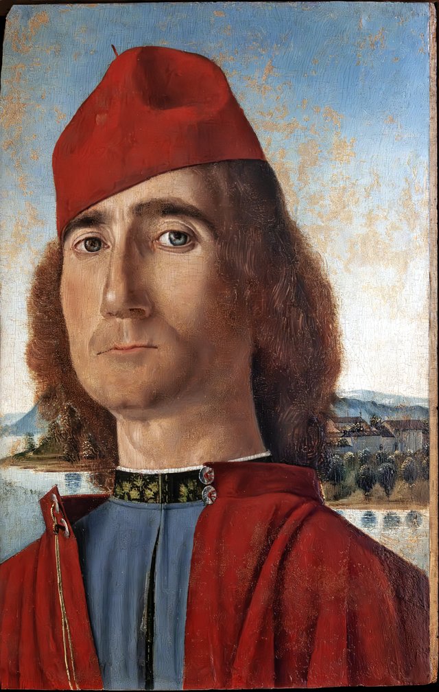 Man with Red Hat by Vittore Carpaccio
