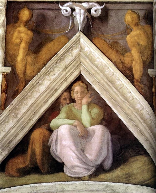 Ancestors of Christ: David and Solomon by Michelangelo