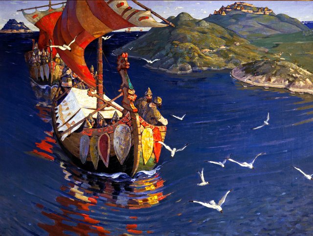 Overseas Guests by Nicholas Roerich