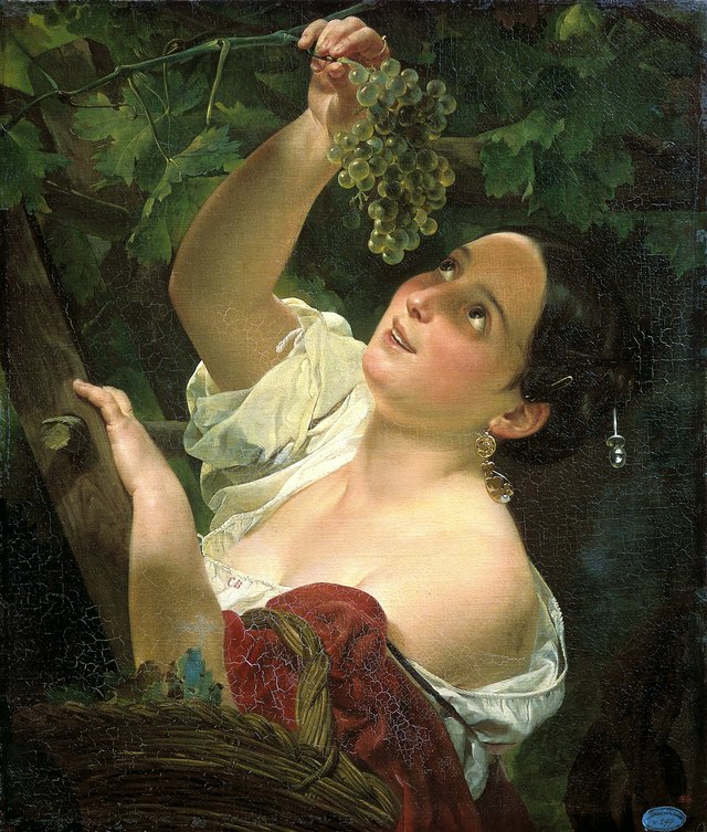 Italian Midday (1827 version) by Karl Bryullov