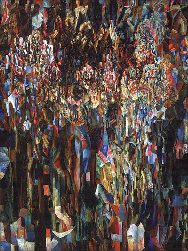 Flowers of the Universal Flowering by Pavel Filonov