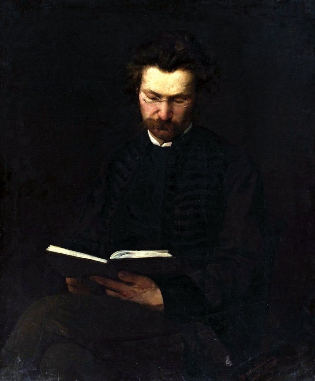 Portrait of Władysław Ciesielski (1845-1901) by Kazimierz Alchimowicz