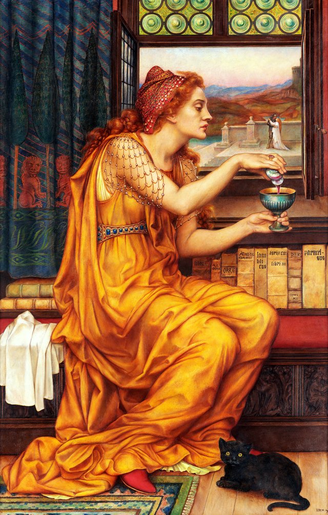 The Love Potion by Evelyn De Morgan