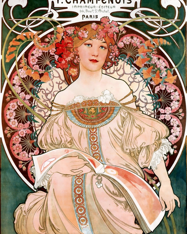 Rêveur by Alphonse Mucha