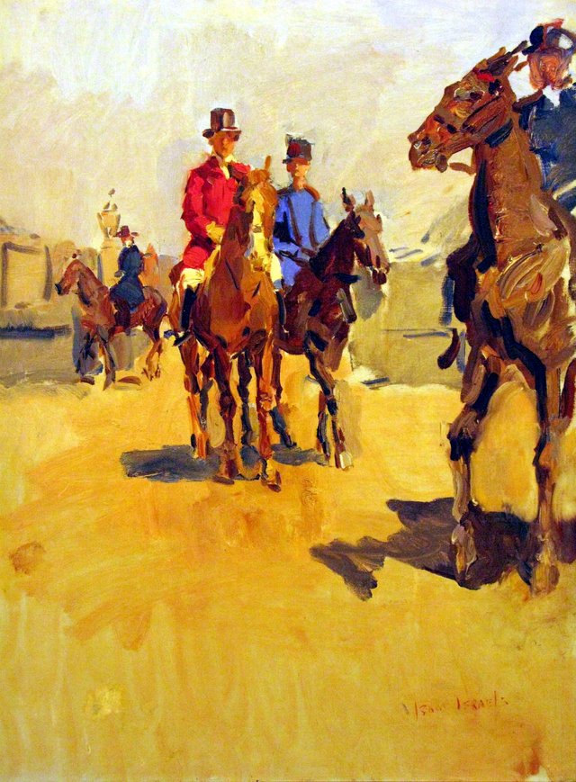 Riders and horses by Isaac Israëls
