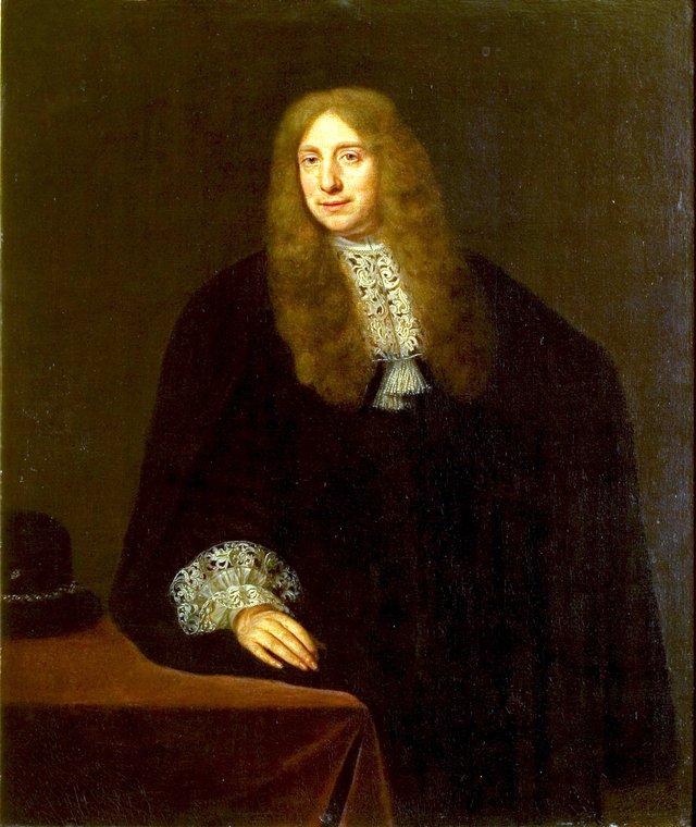 Portrait of a man by Michiel van Musscher