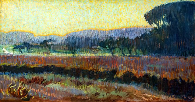 Wooded Valley by Leo Gestel