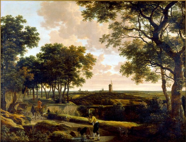 View of Cleves from the Mühlenberg by Joris van der Haagen