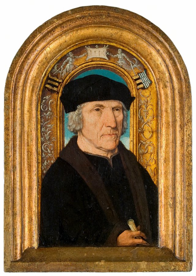 Portrait of Jacob Pijnssen by Jacob Cornelisz van Oostsanen