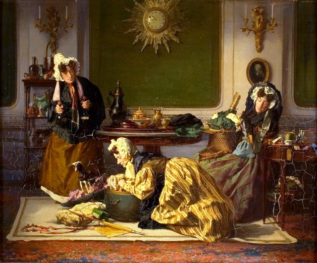 De tantes gaan op reis by Alexander Hugo Bakker Korff