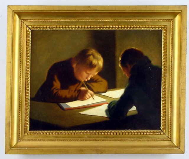 Binne en Haye van der Kooi by Willem Bartel van der Kooi