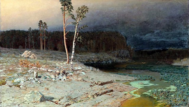 On the Island of Valaam by Arkhip Kuindzhi