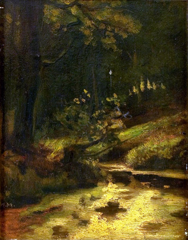 Bosbeek by Matthijs Maris
