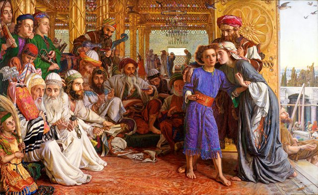 The Finding of the Saviour in the Temple by William Holman Hunt