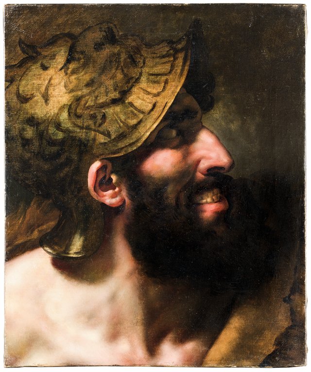 Capaneus – Study called The Blasphemic by Anne-Louis Girodet