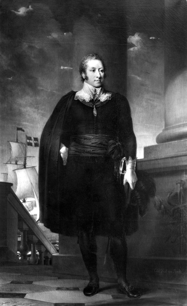 Johan Wegelin (1768-1843), commercial council, city council speaker, wholesaler, married to 1. Catharina Margareta Burman, 2. Anna Margareta Sundström, 3. Anna Charlotta Björkgren by Carl Frederik von Breda