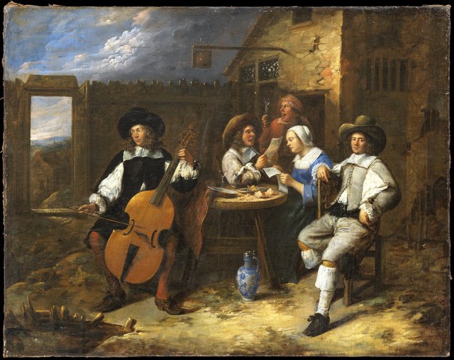Music-Making Company by Gillis van Tilborgh