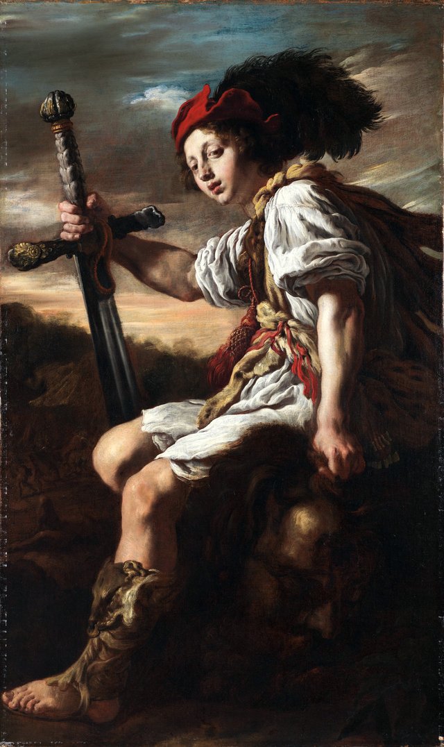 David with the Head of Goliath by Domenico Fetti