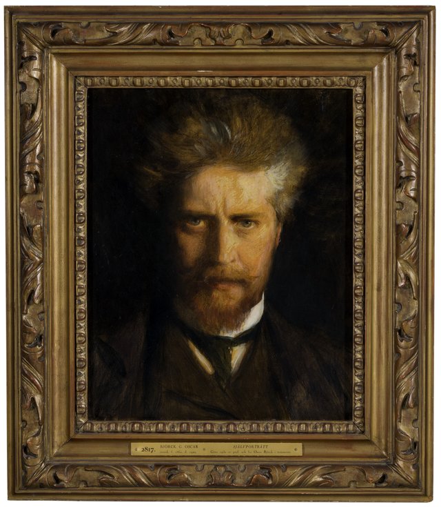 Selfportrait by Oscar Björck