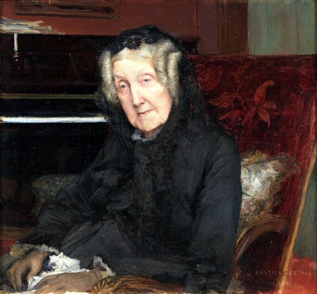 Portrait of Madame Waskiewicz by Jules Bastien-Lepage
