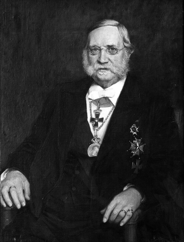 Axel Gabriel Svedelius (1836-1924), ingenjör, industriman, politiker, gift med Julia Mathilda Afzelius by Oscar Björck