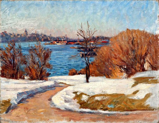 Late Winter, Waldemarsudde by Prince Eugen, Duke of Närke