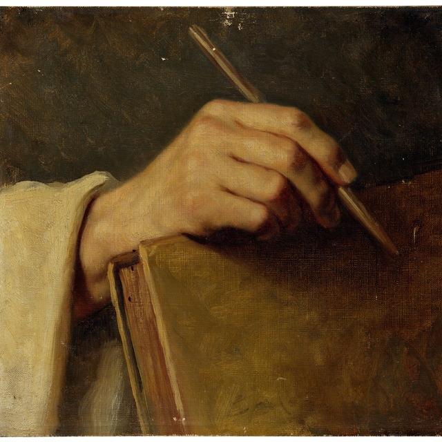 Study of a Hand by Amalia Lindegren