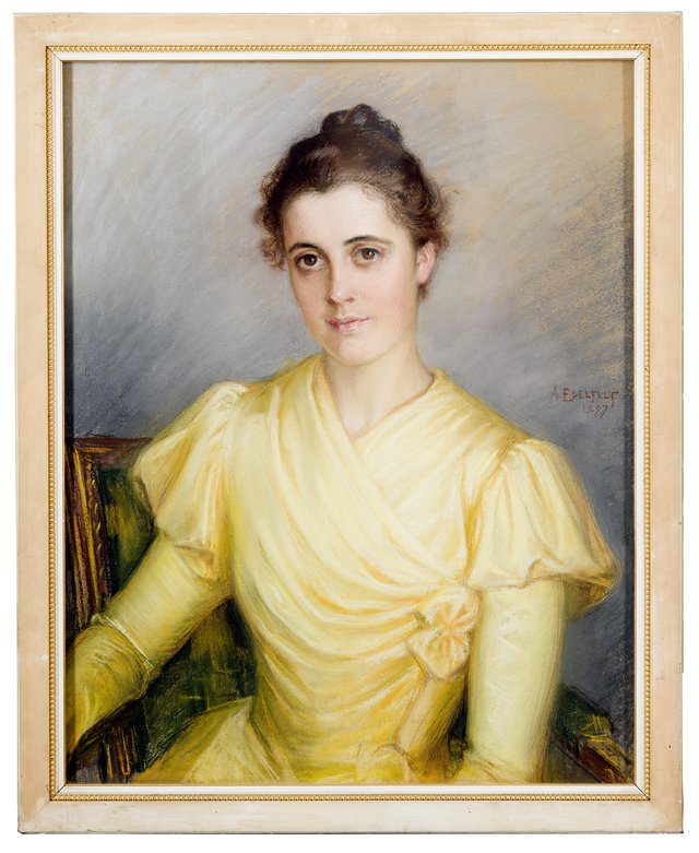 Mrs Lamberg, née Kjellberg by Albert Edelfelt
