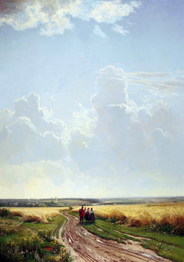 Noon. Neighborhoods of Moscow by Ivan Shishkin