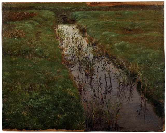 A Ditch by Lorenz Frølich