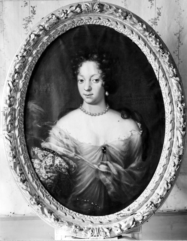 Hedvig, 1666-1755, prinsessa av Mecklenburg-Güstow hertiginna av Sachsen-Merseburg by David von Krafft