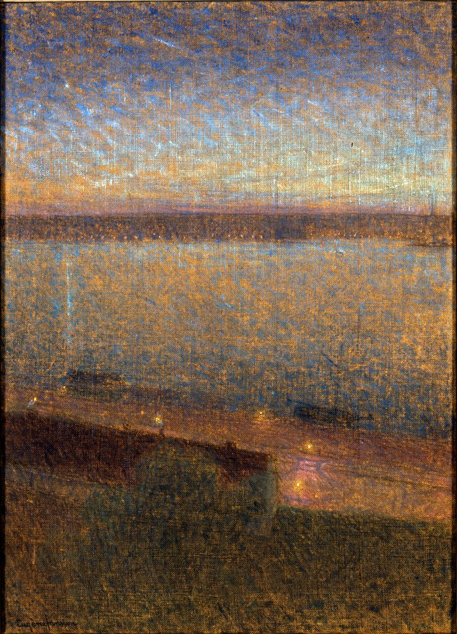 A Night in May by Eugène Jansson