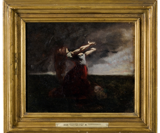 The Blasphemer by Gustaf Cederström
