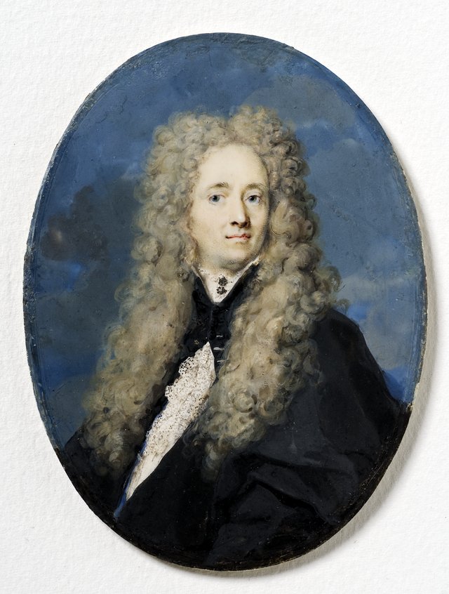 Portrait of unknown man by Rosalba Carriera
