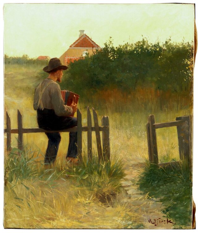 Summer Evening, Skagen by Oscar Björck