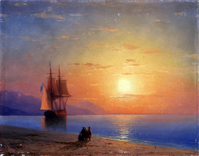 Sea by Ivan Aivazovsky
