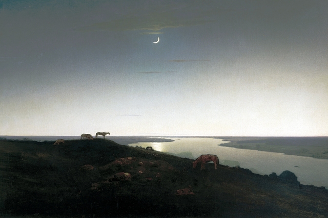 Night by Arkhip Kuindzhi
