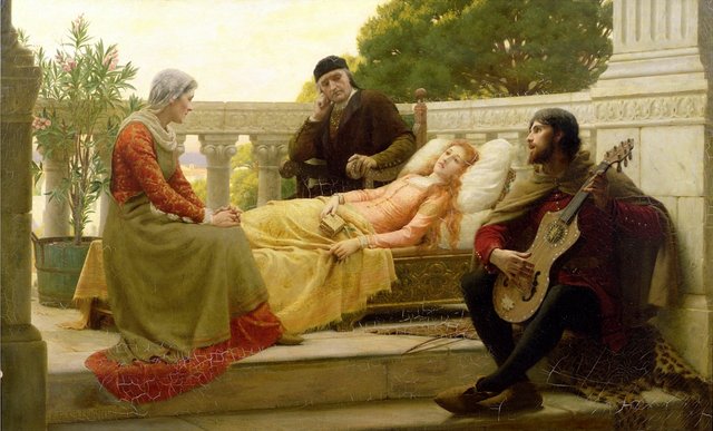 How Liza Loved the King by Edmund Blair Leighton