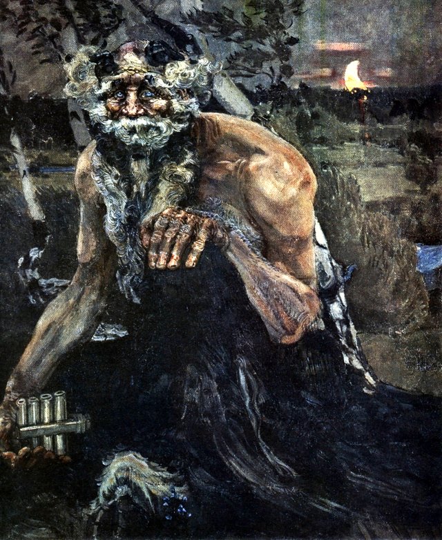 Pan by Mikhail Vrubel