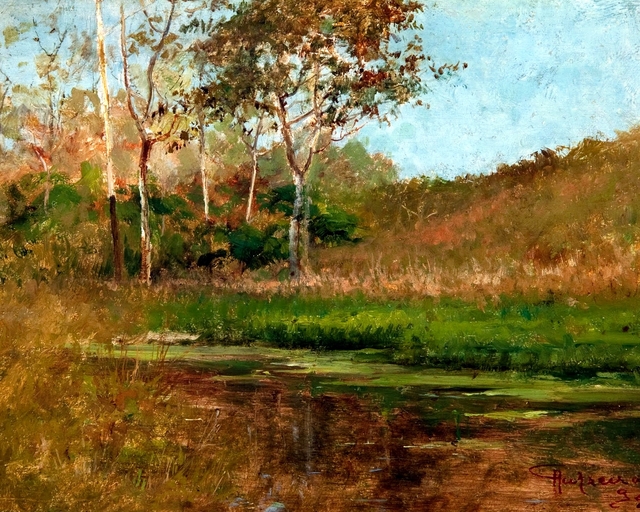 Still Water by Antônio Parreiras