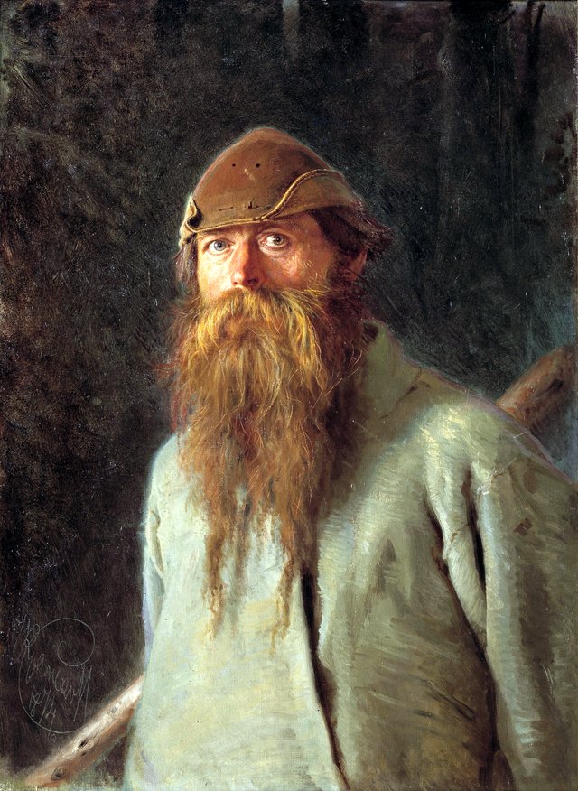 Forester by Ivan Kramskoi