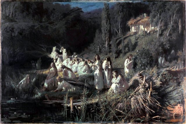 The Mermaids by Ivan Kramskoi